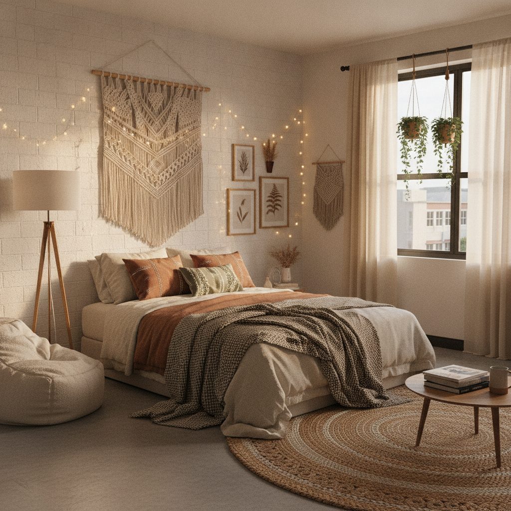 5 Boho Dorm Room Ideas to Make Your Small Space Feel Like Home