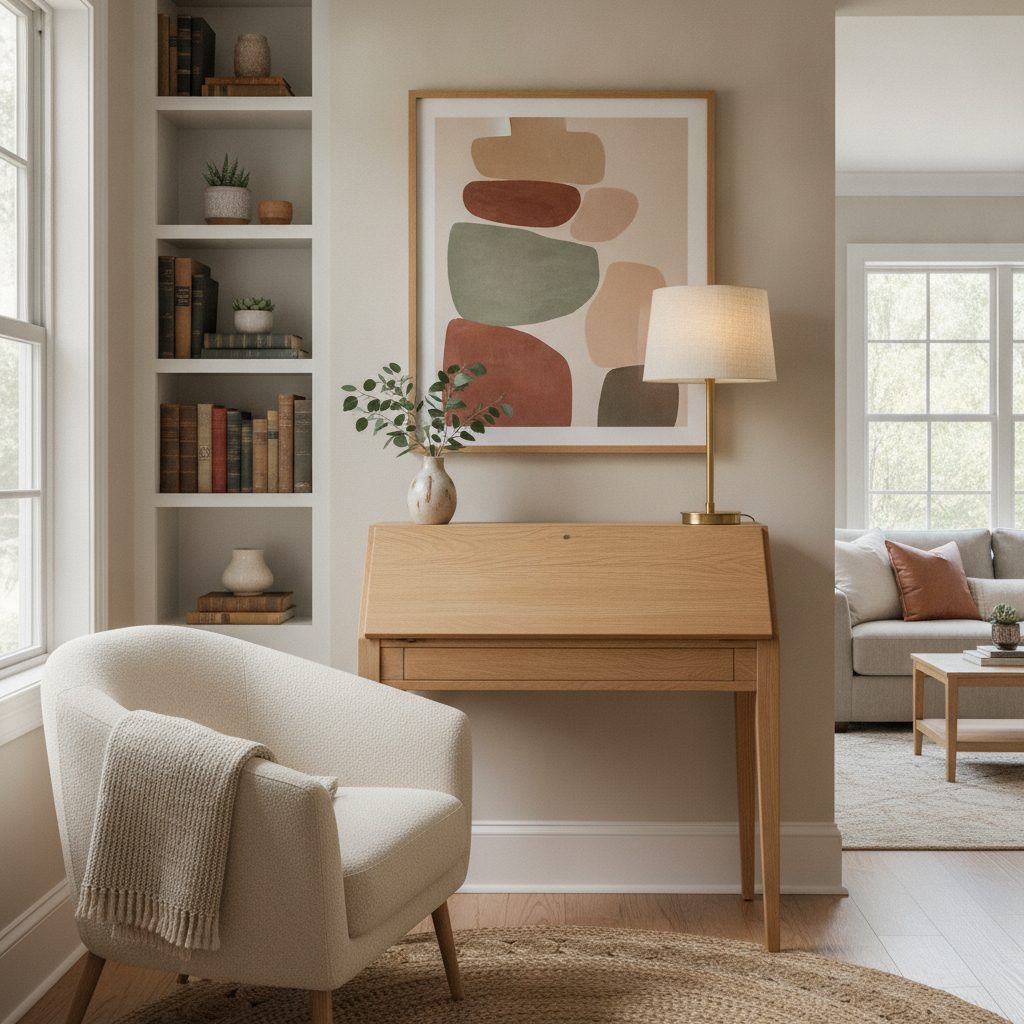 Living Room Office Combo Ideas That Are Actually Beautiful